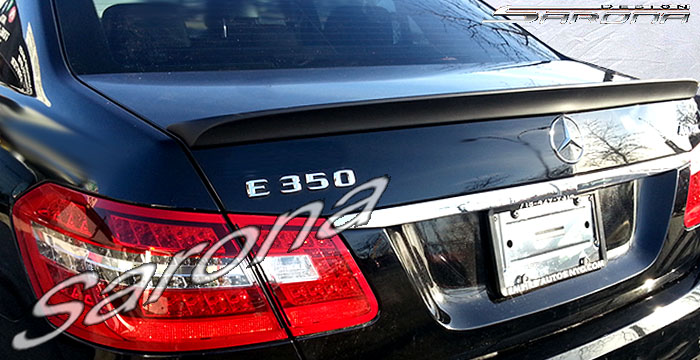 Custom Mercedes E Class  Sedan Trunk Wing (2010 - 2016) - $298.00 (Part #MB-106-TW)
